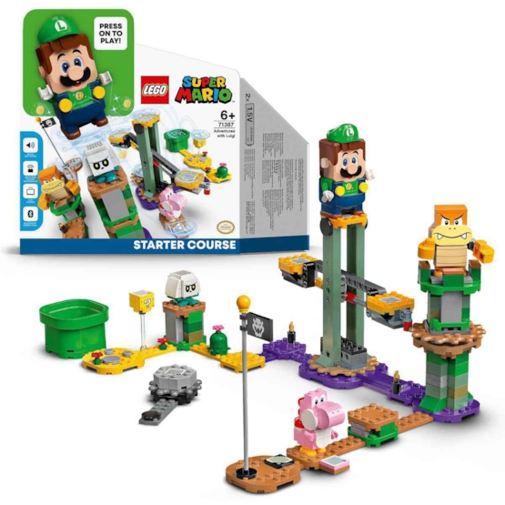 Läs mer om LEGO Super Mario 71387, Äventyr med Luigi – Startbana
