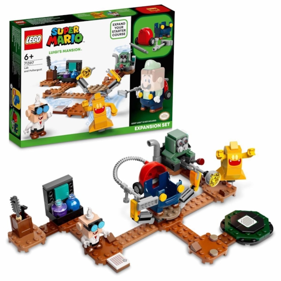 Läs mer om LEGO Super Mario 71397, Luigi’s Mansion™ labb & Poltergust – Expansionsset