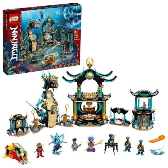 Läs mer om LEGO Ninjago 71755, Det oändliga havets tempel