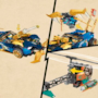 LEGO Ninjago 71776, Jay och Nyas racerbil EVO