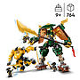 LEGO NINJAGO 71794, Lloyds och Arins ninjarobotar