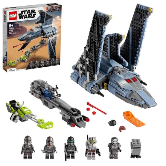 Läs mer om LEGO Star Wars 75314, The Bad Batch Attack Shuttle