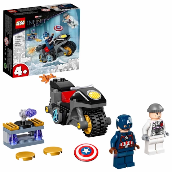 Läs mer om LEGO Super Heroes 76189, Captain America mot Hydra