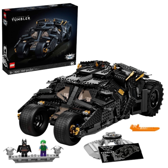 Läs mer om LEGO Super Heroes 76240, Batmobilen Tumbler