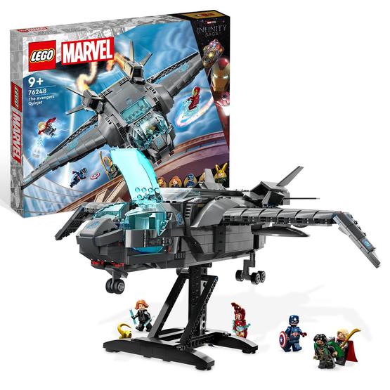 LEGO Marvel 76248, Avengers Quinjet - Hem 