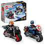 LEGO Marvel 76260, Black Widows & Captain Americas motorcyklar