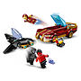 LEGO Super Heroes Marvel 76310, Iron Mans bil & Black Panther mot Red Hulk