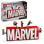 LEGO Super Heroes Marvel 76313, MARVEL logotyp och minifigurer