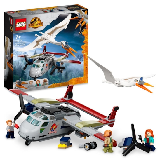 Läs mer om LEGO Jurassic World 76947, Quetzalcoatlus – flygplansattack