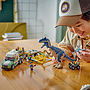 LEGO Jurassic World 76966, Dinosaurieuppdrag: transportbil med allosaurus