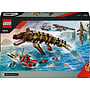 LEGO Jurassic World 76974, Båtuppdrag med klossbyggd mosasaurus