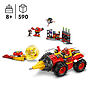 LEGO Sonic the Hedgehog 76999, Super Sonic mot Egg Drillster