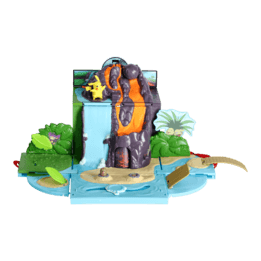 Pokemon Carry n Go Playset Vulcano playset Hem Lekia