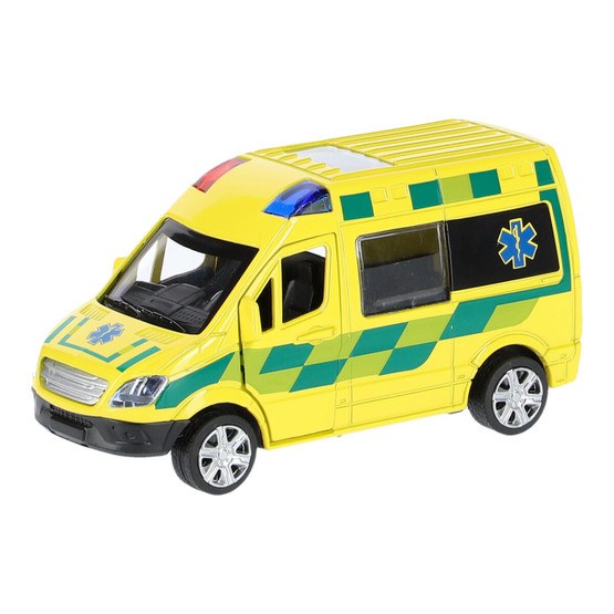 Lekia Ambulansbil i metall 1:32 Svensk