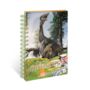 Dinos Art, Small Creative Book, Velvet Art