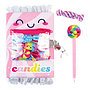 Make it Real, Candy Plush Pocket Locking Journal