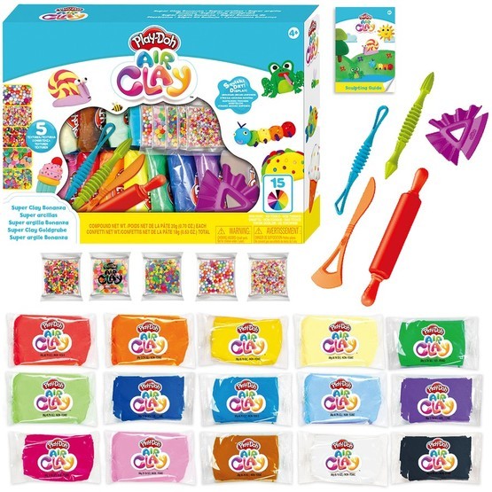 Play Doh Air Clay Super Air Clay Bonanza
