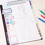 Make it Real, Fashion Design Sketchbook: Pastel Pop!