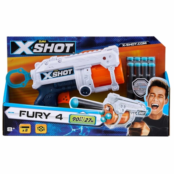 X-Shot, Fury 4 8 pilar