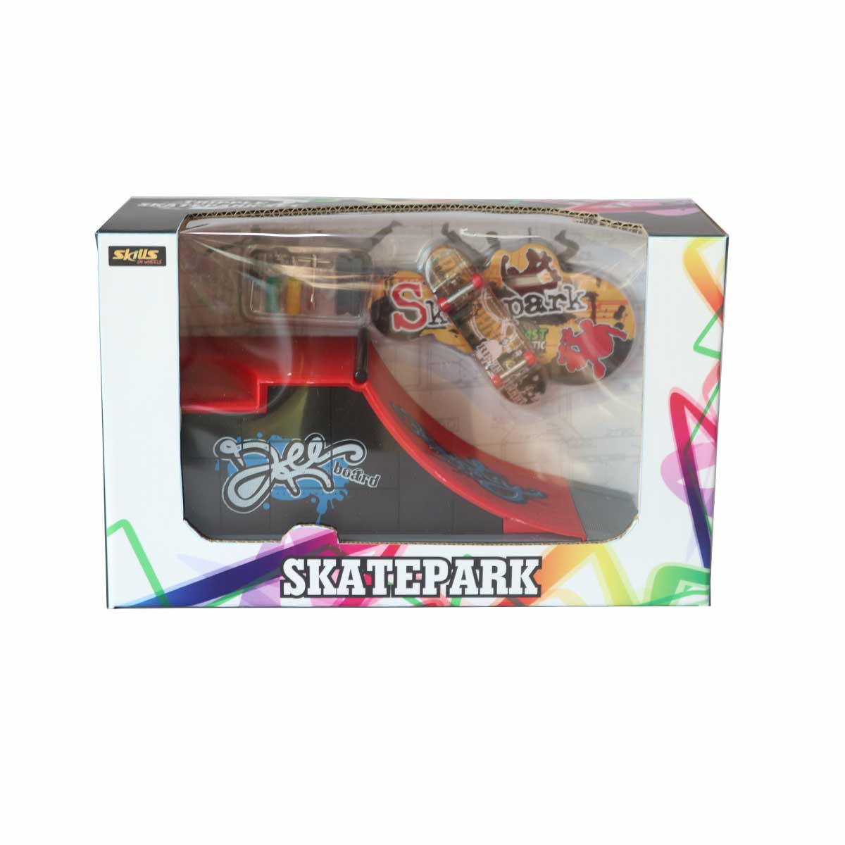 Finger Skateboards, Mini Finger Skateboards för barn Kit, Interaktiv  Freestyle Skate Game Julklapp
