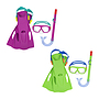 Bestway, Hydro-star Swim Freestyle Snorkel Set
