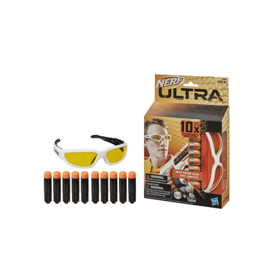 Nerf, Ultra vision gear + 10 darts - Lekia.se