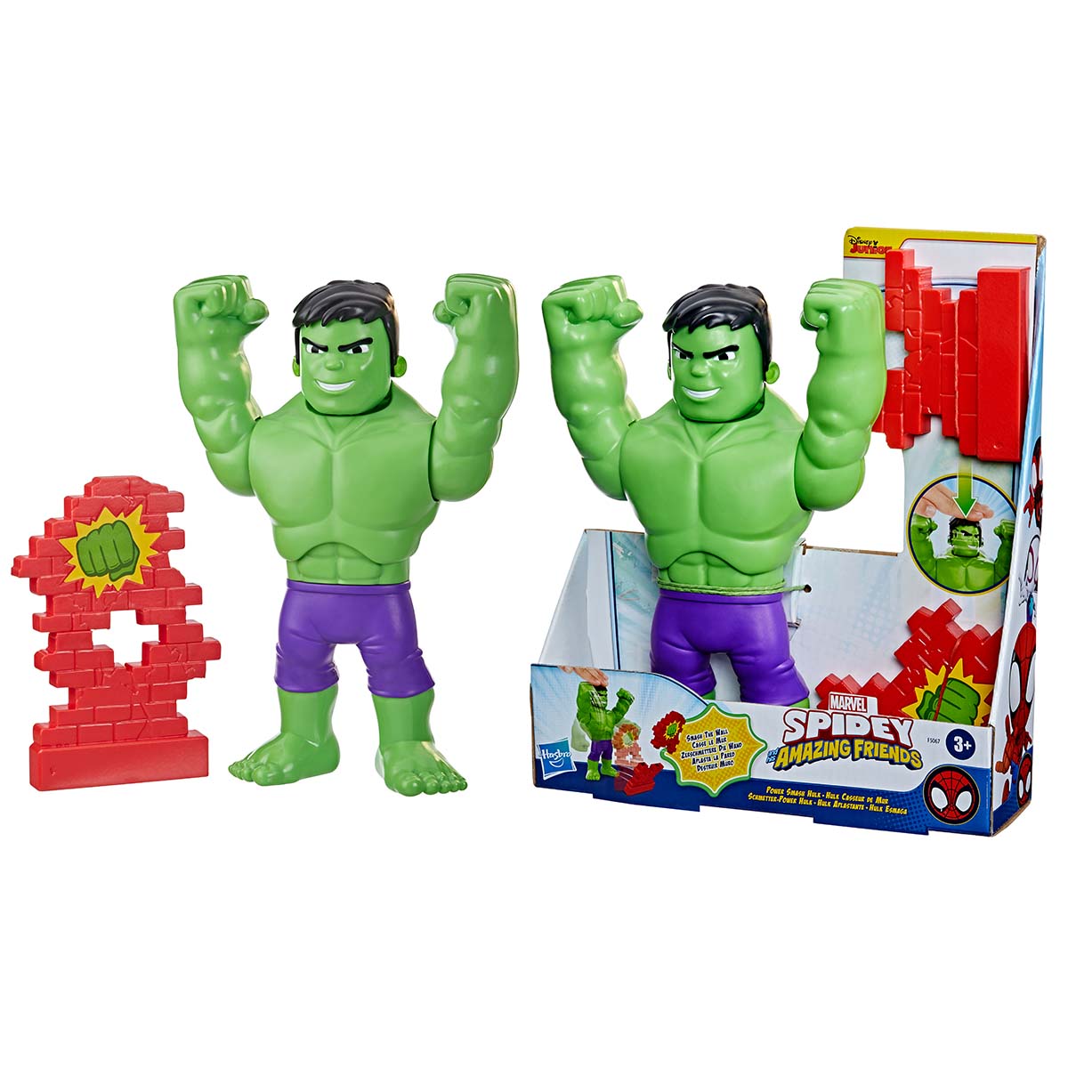 Marvel, Spidey and his amazing friends Power Smash Hulk - Lekia.se