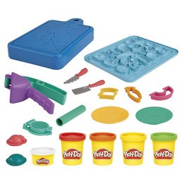 Play-Doh Kitchen Creations Pizza Oven Playset with 6 Cans of Modeling  Compound and 8 Accessories 