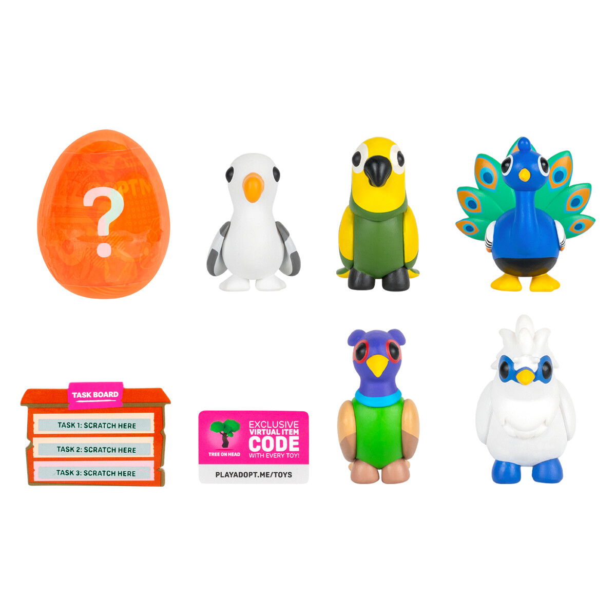 Adopt Me, 6 Figure Pack, Feathered Friends - Hem - Lekia.se