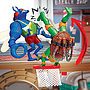 Turtles Mutant Mayhem Large Playset Sewer Lair Dlx
