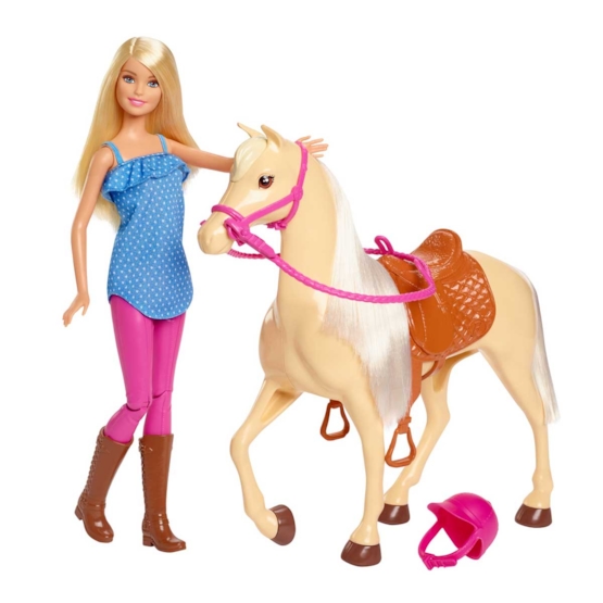 Barbie, Docka och häst