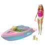 Barbie, Doll and Boat