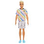 Barbie, Ken Fashionista Docka Checkered Shirt