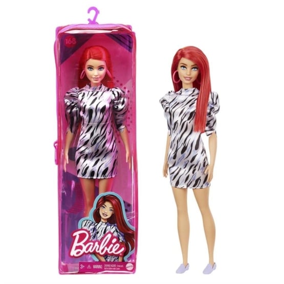 Barbie, Fashionista Docka Short Red Hair
