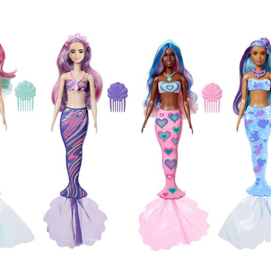Barbie Color Reveal Deep a Mermaids Hem Lekia