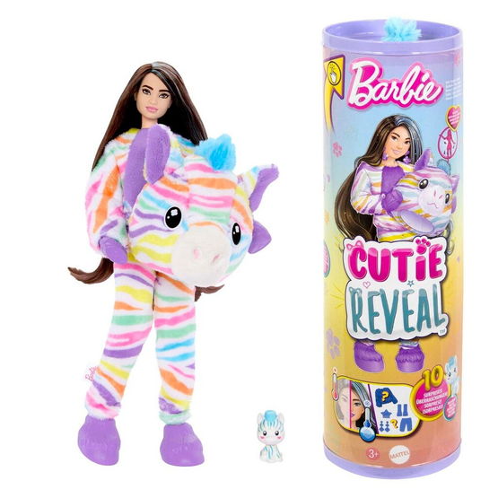 Barbie Cutie Reveal Color Dreams Zebra Hem Lekia