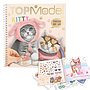 TOPModel Dress Me Up Stickerbok KITTY