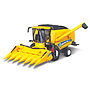 New Holland Tc5.90 Combine Harvester With Corn Header 18 cm