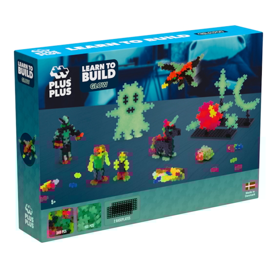 Plus Plus Plus-Plus Learn To Build Glow in the dark