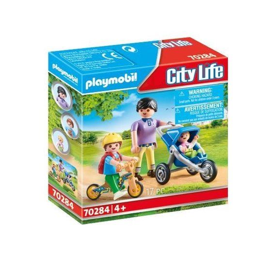 Playmobil City Life 70284, Mamma med barn