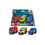 Dickie Toys 3-Pack Mini Räddningsfordon