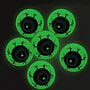 Halloween, Halloween Eyeballs Glow In The Dark 12 Pcs/Box