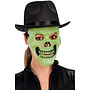 Halloween, Skull Mask Green