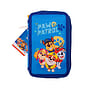 Paw Patrol, Dubbelt Pennfodral Med Innehåll