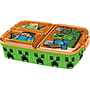 Minecraft Multi Compartment Sandwich Box, 18X13 Cm