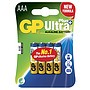 GP, Batteri AAA Ultra Plus - 4 st