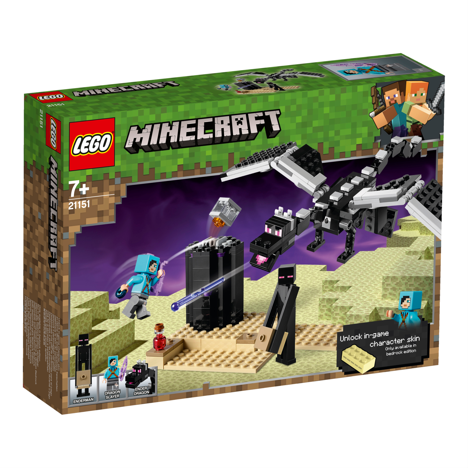 Köp LEGO Minecraft 21151 End striden på lekia.se