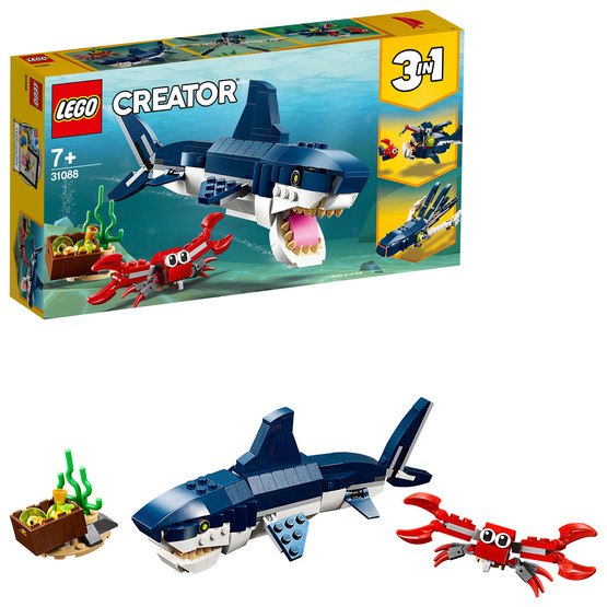 Läs mer om LEGO Creator 31088, Djuphavsvarelser