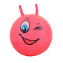 Hoppboll smiley, röd