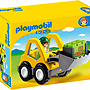 Playmobil 1.2.3 6775, Grävmaskin